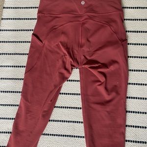 LULULEMON Invigorate 25” High Rise Legging SIZE 6